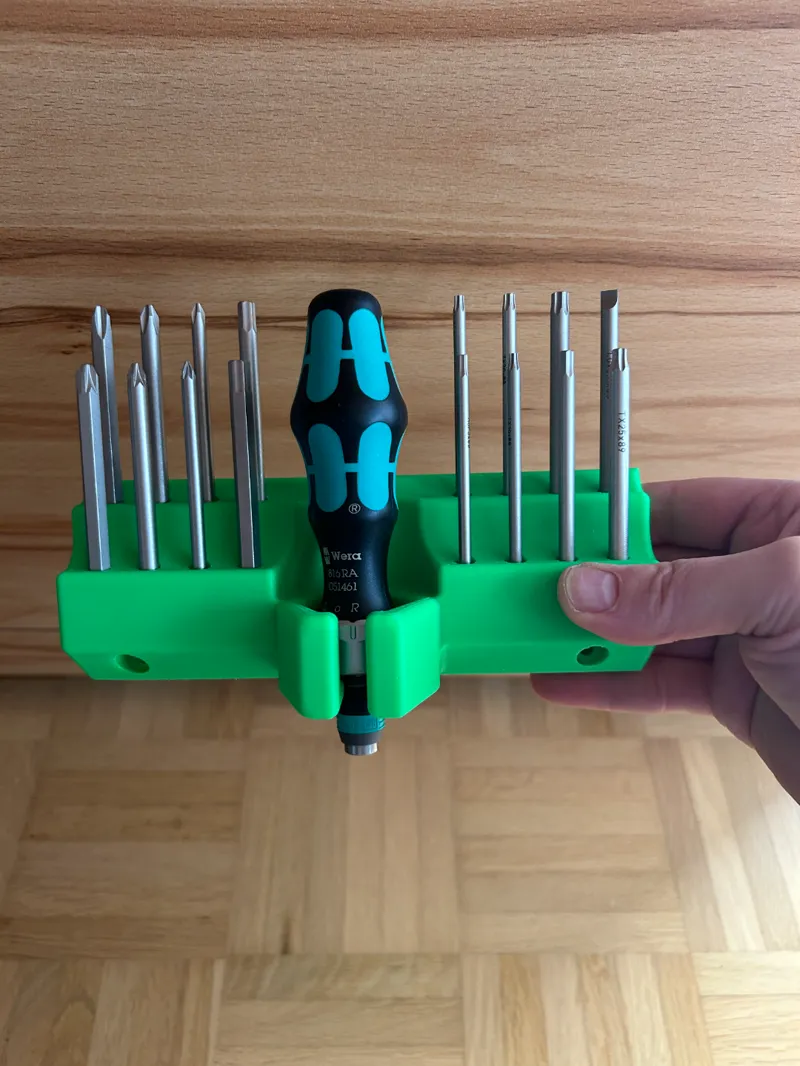 Wera 816 RA Wandhalter für 16 Bit  mit Ratsche