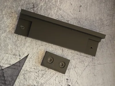 EasyMount 10" Lab Rax 3u extension bits (m3 screw)