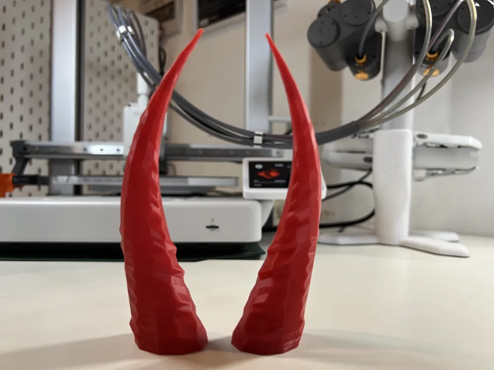 Cosplay Devil Horns by 3D-Print-World MakerWorld: Download Free 3D Models