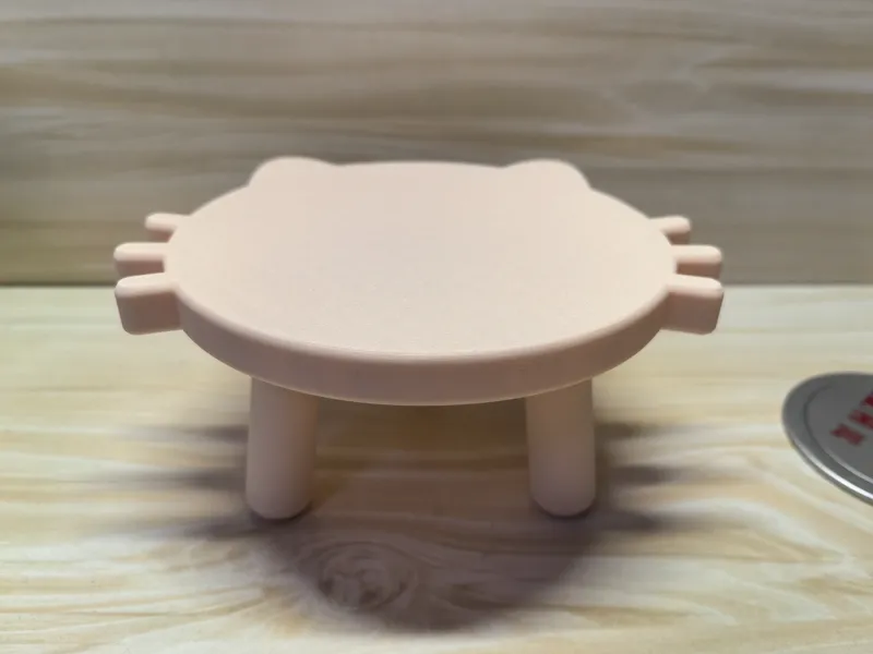 Cat pattern cat food bowl raising stand