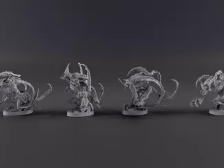 复仇女神号 反击 怪物模型 兵虫 4种造型 Nemesis Retaliation Drone