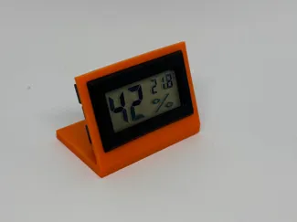 Hygrometer mount cereal box