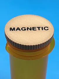 Prescription Bottle Lid - Editable Magnetic Text
