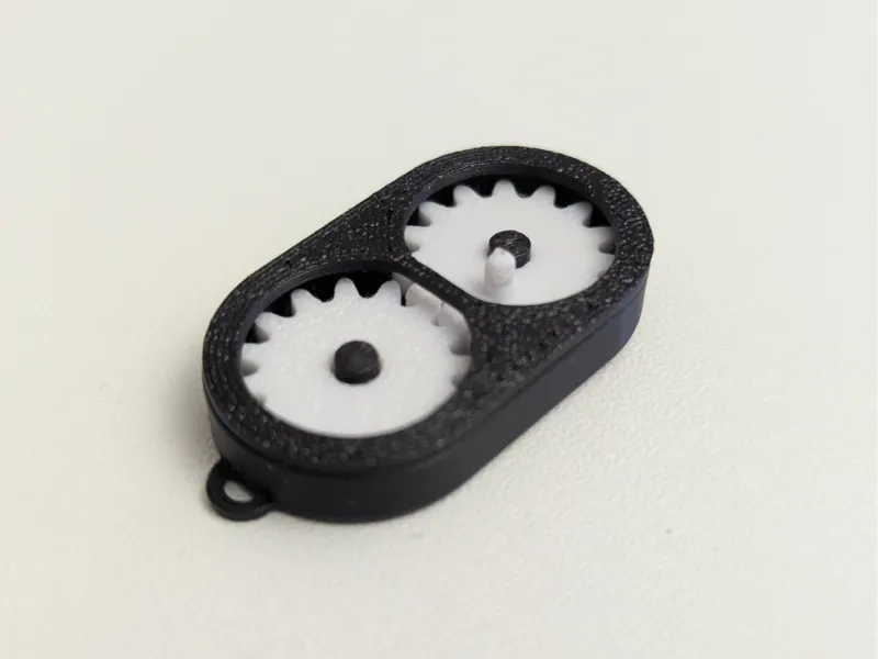Mini Gear Fidget (Keychain Loop)
