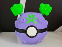 Koffing Pokéball Piggy Bank