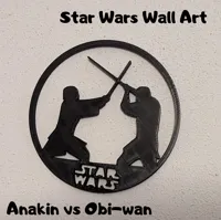Décoration murale duel Star Wars — photo 2