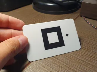 Invizimals trap card that fits in the wallet