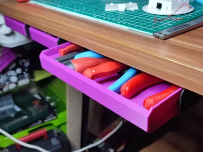 [REMIX] XL Under-table drawer–Modular & Space maximized