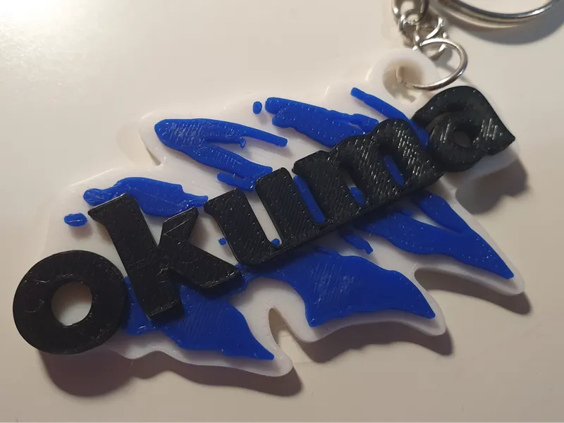 Okuma fishing keychain