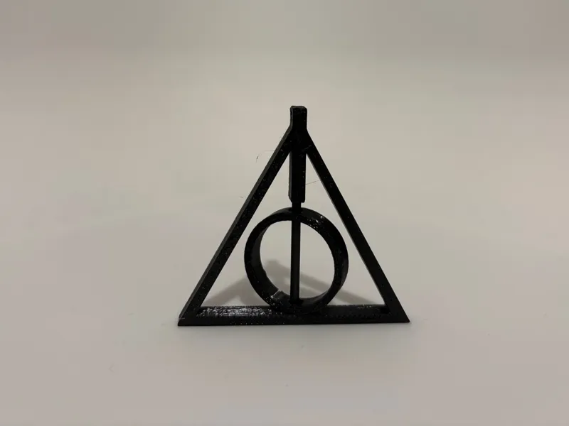 Deathly Hallows Rotating Pendant