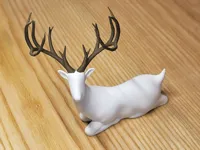 Renne de Noël couché — photo 10