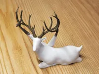 Renne de Noël couché — photo 9