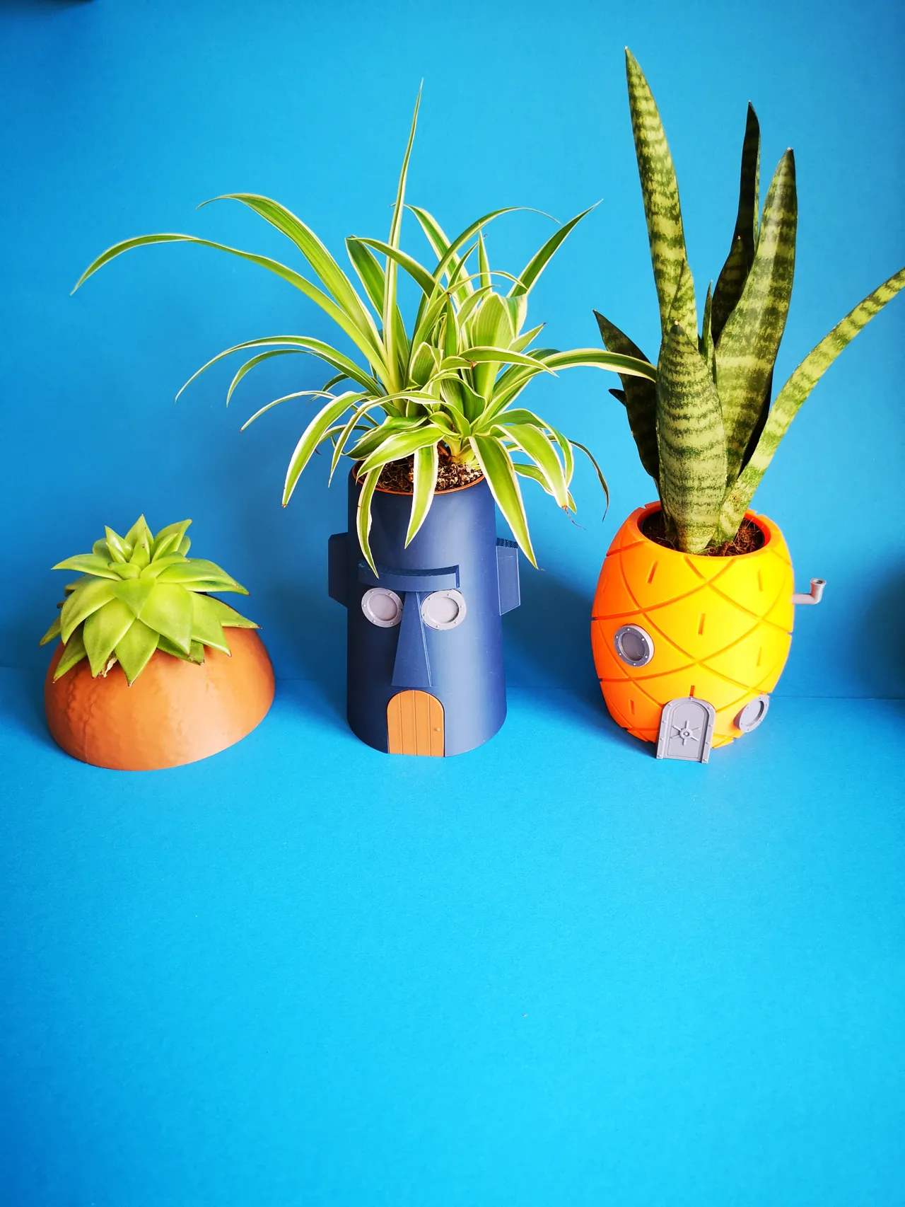 Bikini Bottom Spongebob Planter view 2