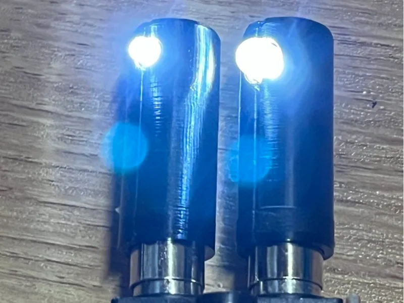 Vestax DSL1等の、ターンテーブル用LEDターゲットライト作成用ケース