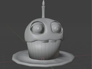 FNAF CUPCAKE (print in place)