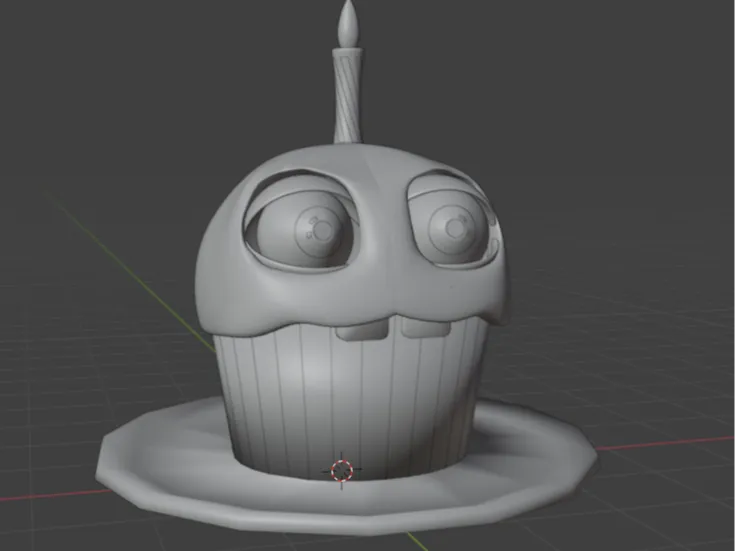 FNAF CUPCAKE (print in place)