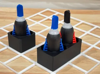 Gridfinity Loctite Ultra Control Super Glue Holder