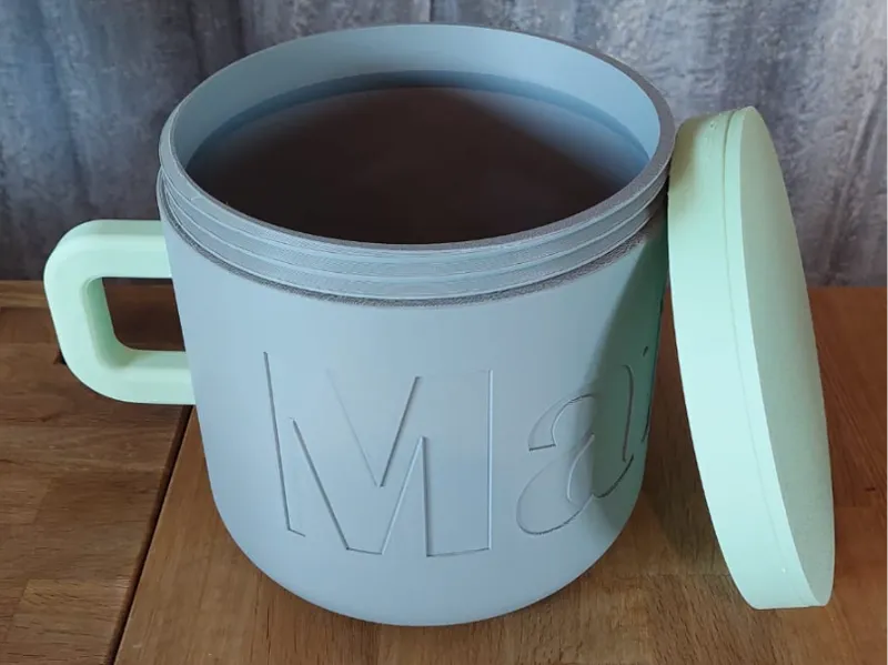 Matcha Mug With Threaded Lid / Gift Box