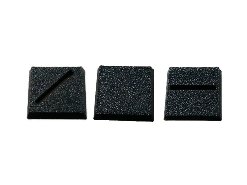 Base cuadrada 20mm para figuras de wargame
