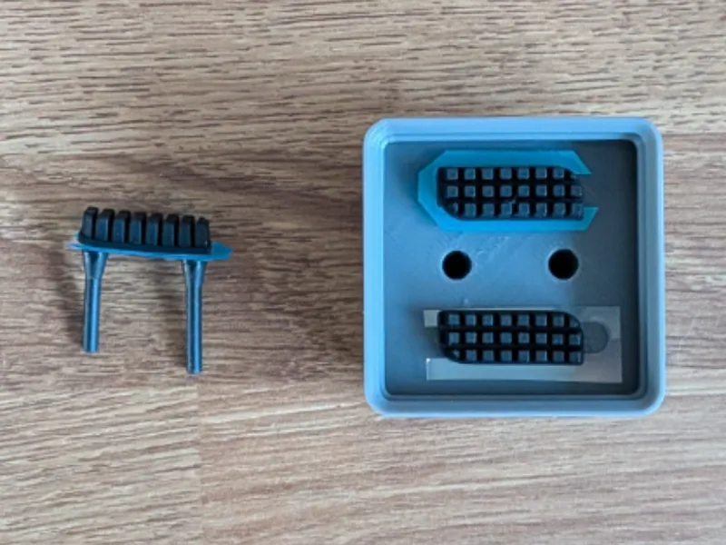 H2S Nozzle wiper strips, Gridfinity storage