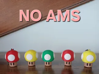 champignon mario (avec/sans porte-clé)