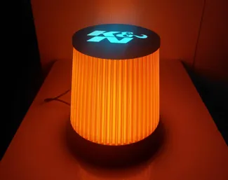 K&N Conical Air Filter Lamp