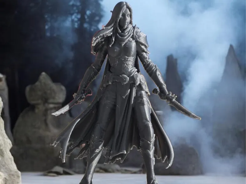 Kaelith Morndancer (Shadar-kai Phantom Rogue)