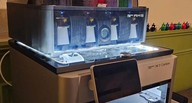 Led/glass riser with led 