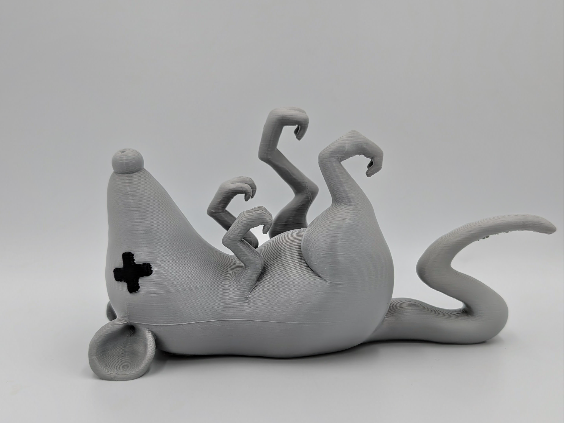 Dead Rat - Multicolor Sculpture