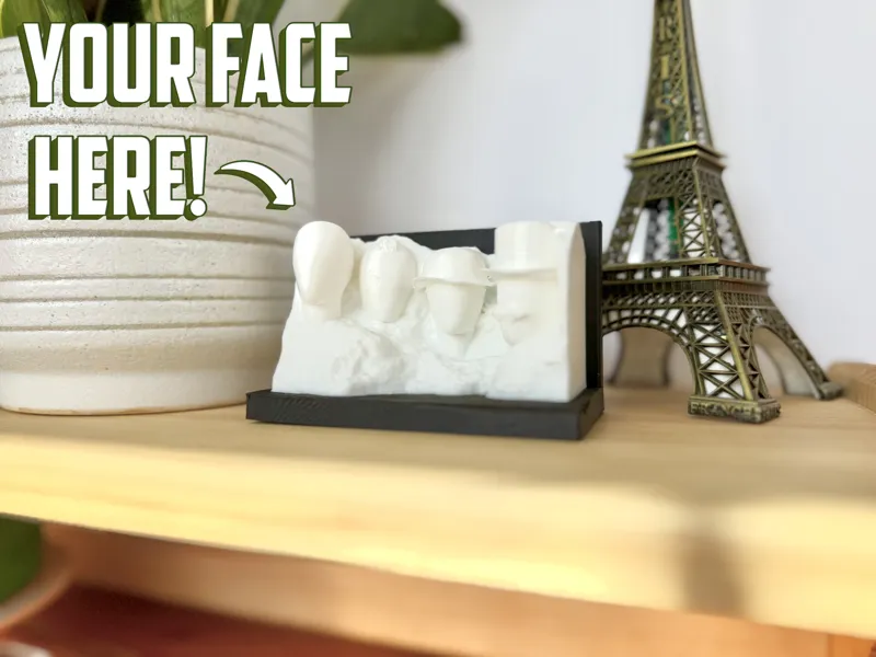 Personalized Mount Rushmore