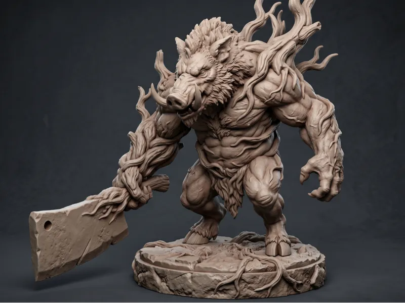 Dungeons & Dragons (D&D) - Boss Body Horror Boar