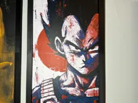 200mm x 400mm Vegeta 2-piece Hueforge