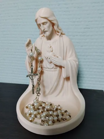 Soporte: Sacred Heart of Jesus – Rosary Holder — vista de referencia 3