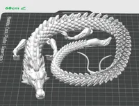 【单色】白龙马68cm（100%比例）A1\P1系列可打