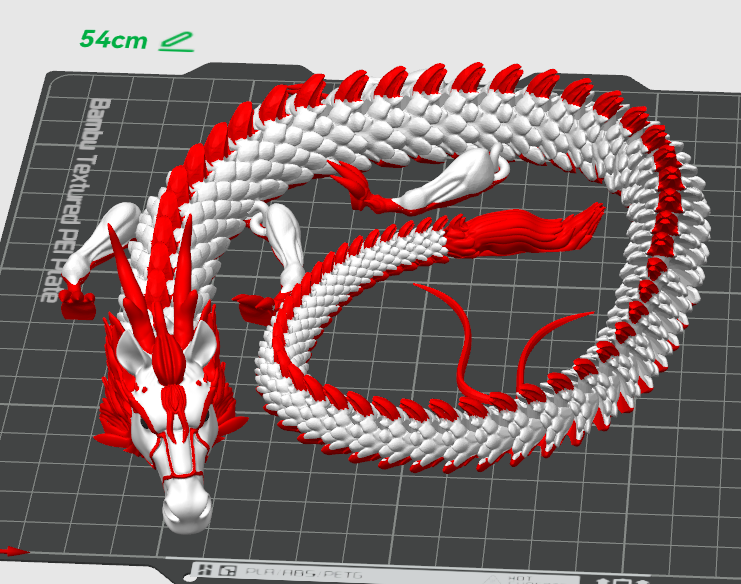 Miniatura 5 do modelo 3D 2026——（白）龙马精神【关节可动龙】