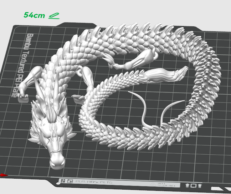 Miniatura 6 do modelo 3D 2026——（白）龙马精神【关节可动龙】