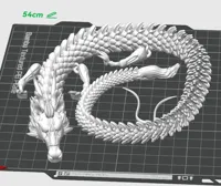 【单色】白龙马54cm（78%比例）（A1mini可打）