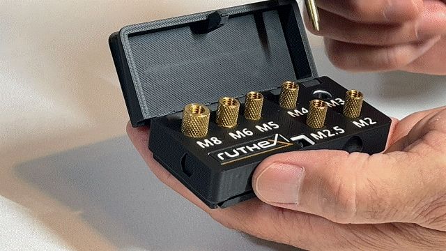 ruthex Insert Tips Case (Gridfinity 1x2)