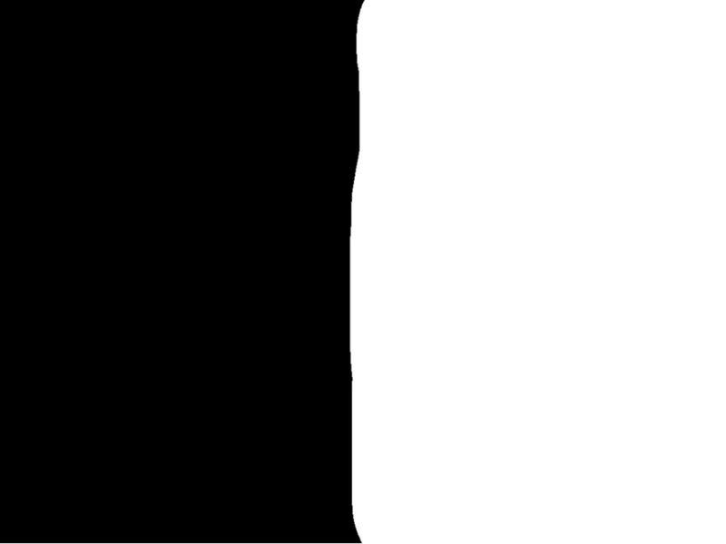 black and white