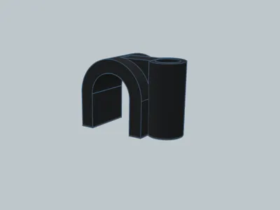 Nail-in Cable Staple