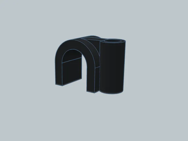 Nail-in Cable Staple