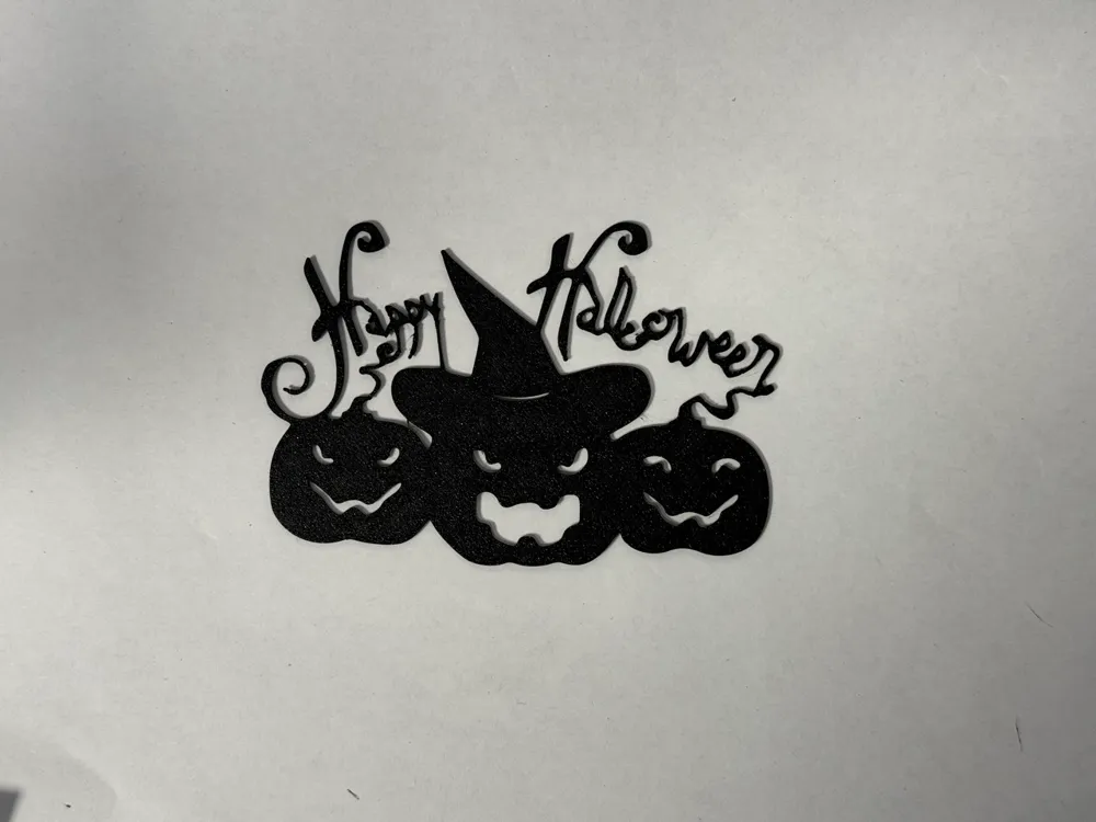 Decor Happy Halloween Pumpkin by G3dFactory MakerWorld