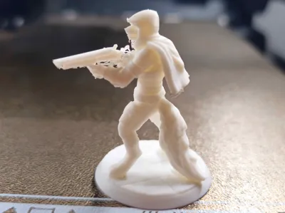 Tabletop 32mm base fox shotgun unit