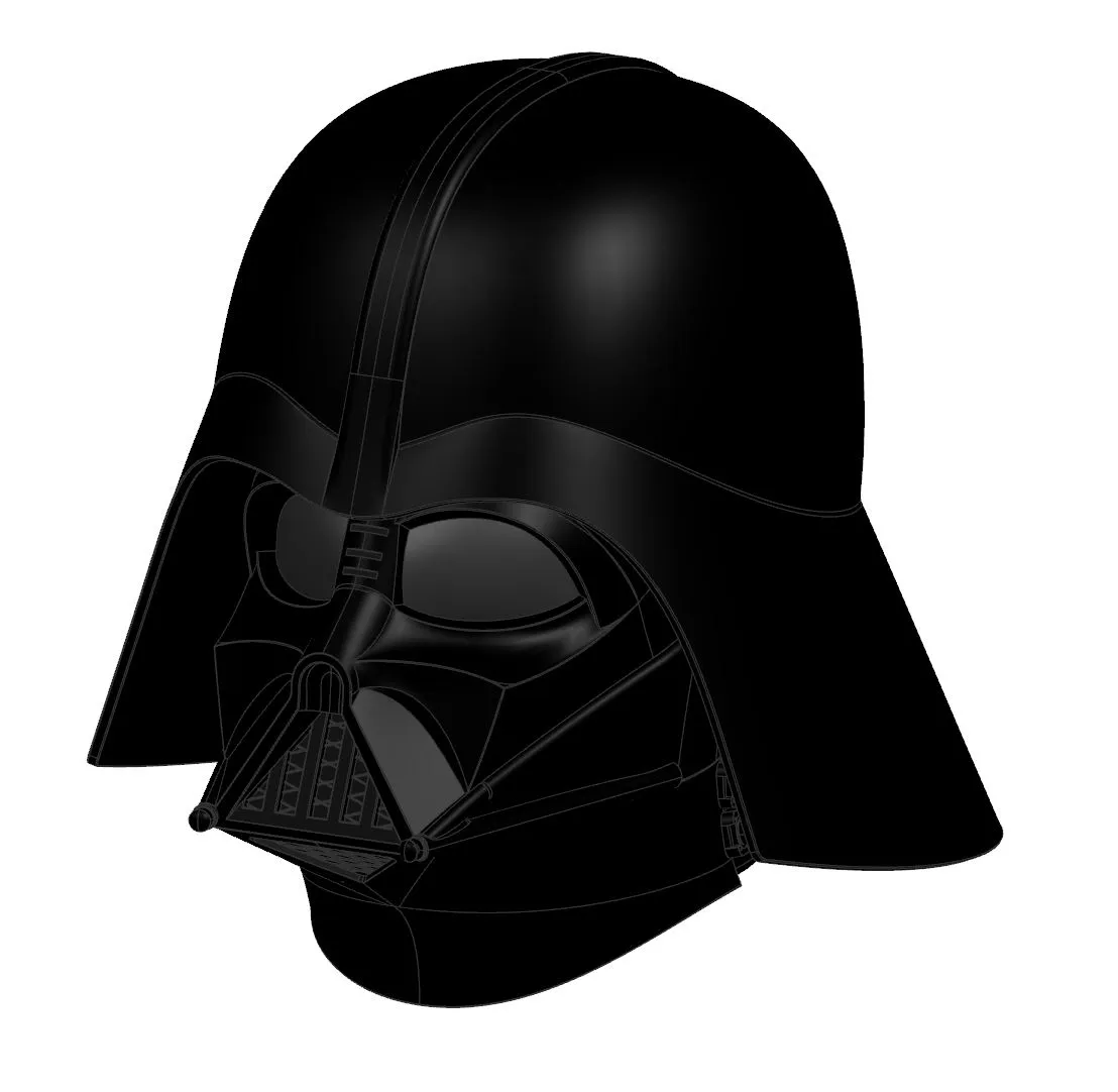 Darth Vader Helmet view 2