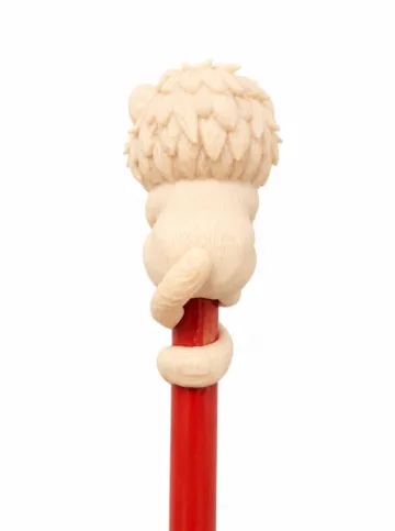 Letrero o emblema decorativo: Cute Lion Pencil Topper – Hugging Lion — vista de referencia 4