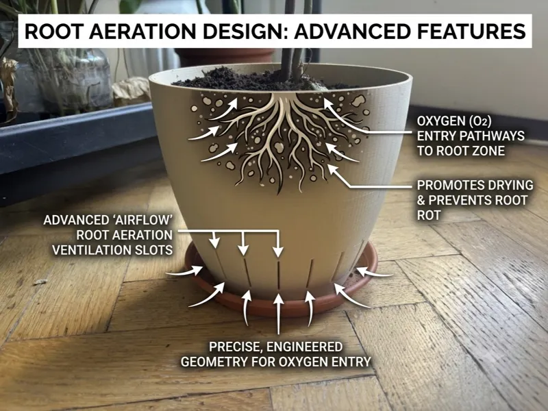 The perfect avocado pot with root aeration