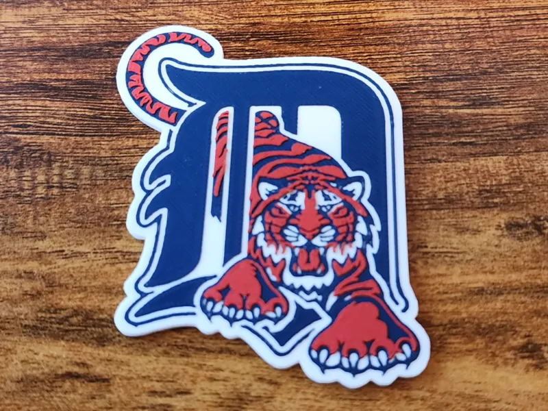 Detroit Tigers Magnet (Low Waste)