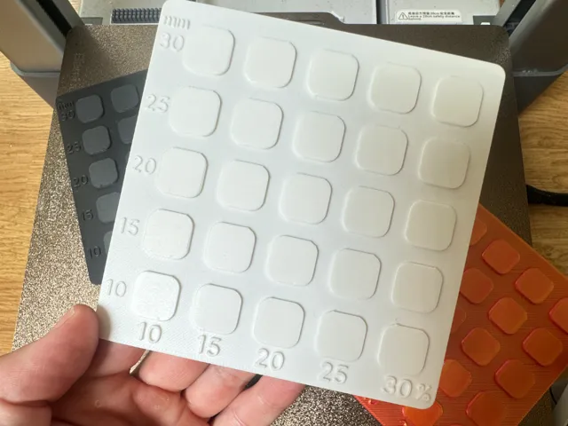complete ironing test calibration