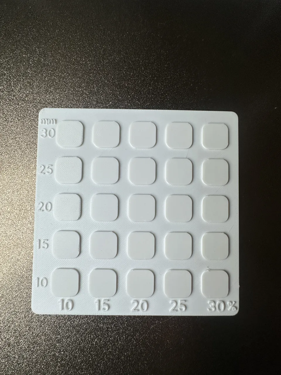 complete ironing test calibration view 4