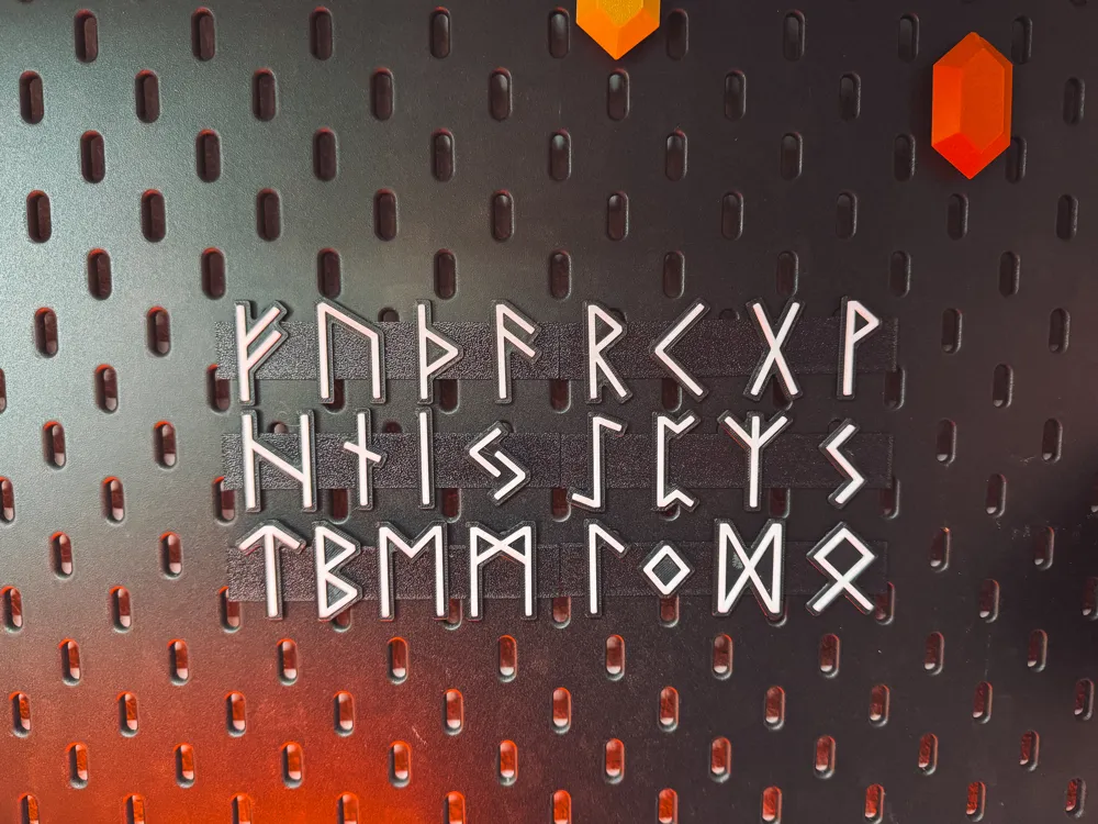 Decorative Runes - Free 3D Print Model - MakerWorld